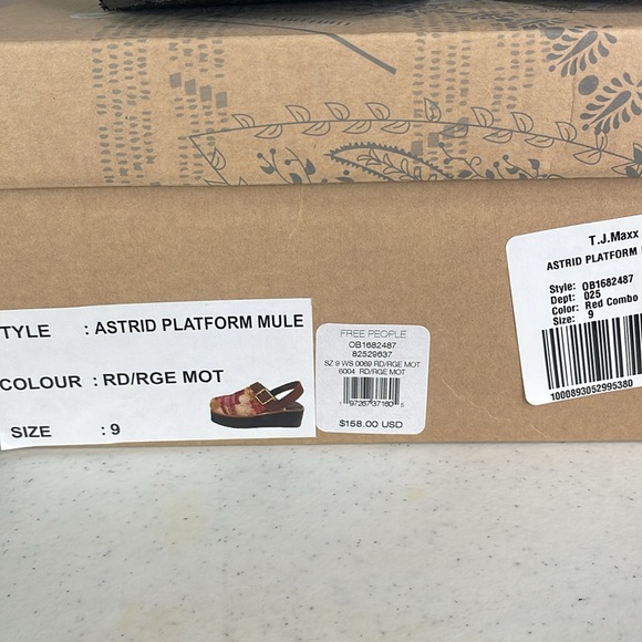 Free People Multicolor Platform Mules - Picture 12 of 12